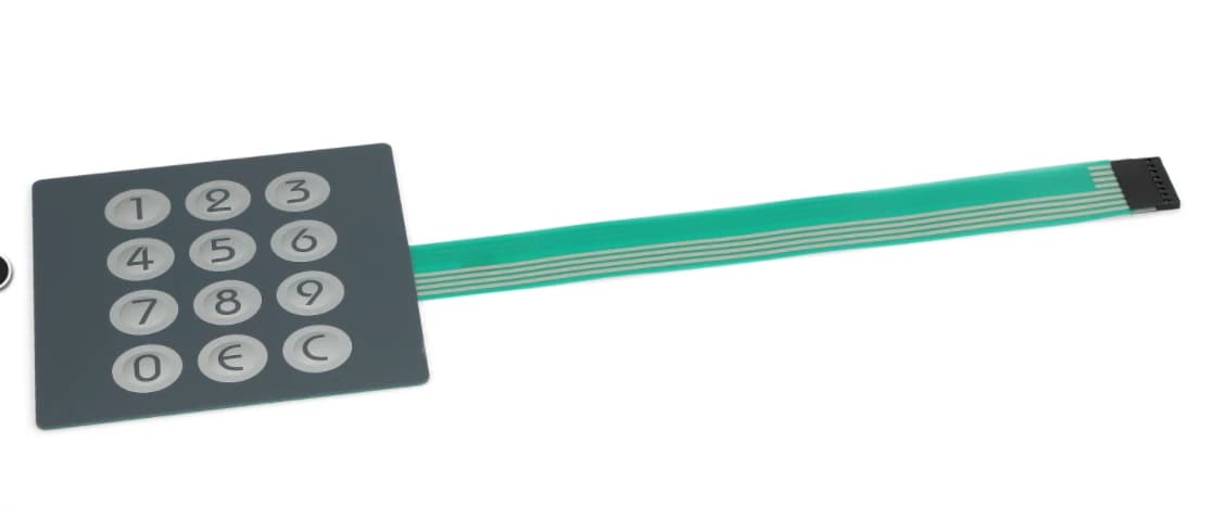 Panel tlačidiel predajných automatov NECTA - 0V3459