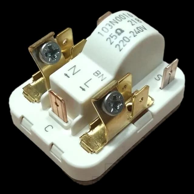 Relé rozbehové Danfoss 103N0016 PTC pre chladničky a mrazničky FR / NL / PL / SC / TL