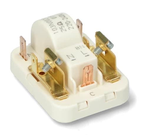 Relé kompresora, 230V, 25 OHM, FASTON 4,8 mm 103N0021 Danfoss