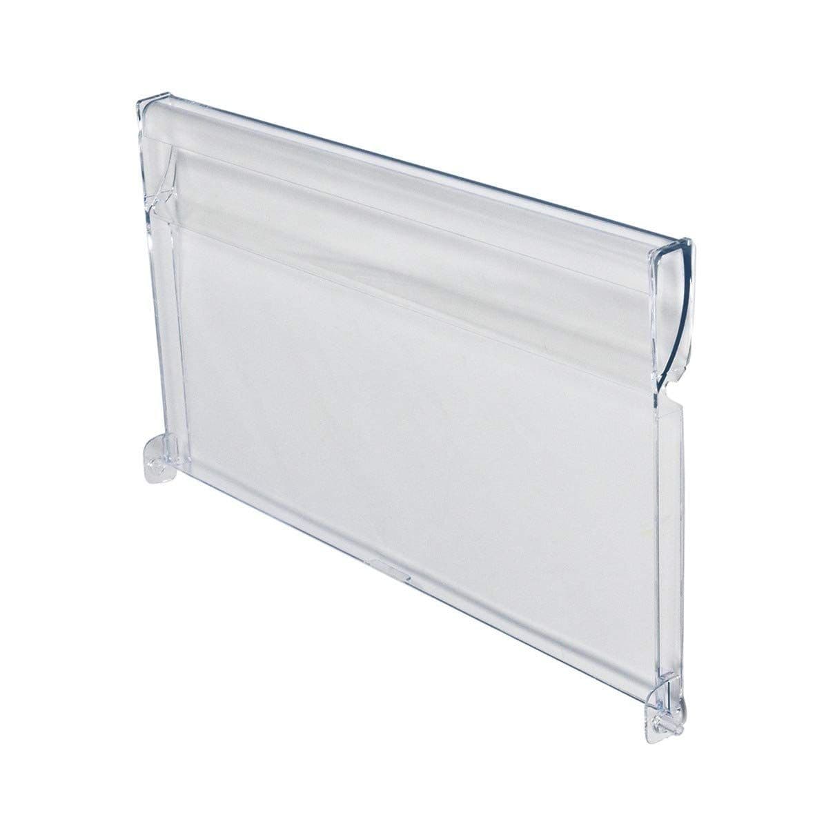 Dvierka k mrazničke C00495800 – originál pre Whirlpool, Indesit, Bauknecht, transparentné