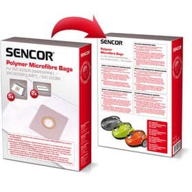 Vrecká do vysávača SVC 820/825 (5ks) Sencor – Náhradné mikrovlákenné vrecká s HEPA úrovňou filtrácie