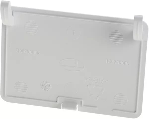 Klapka, veko, kryt filtra odtokového čerpadla do práčok Bosch Siemens (00657088)