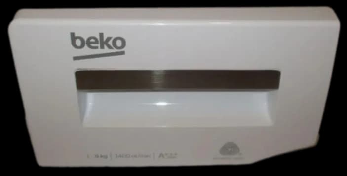 Čelo násypky pracích prostriedkov k práčke 2449809084 (Beko/Blomberg, Whirlpool)
