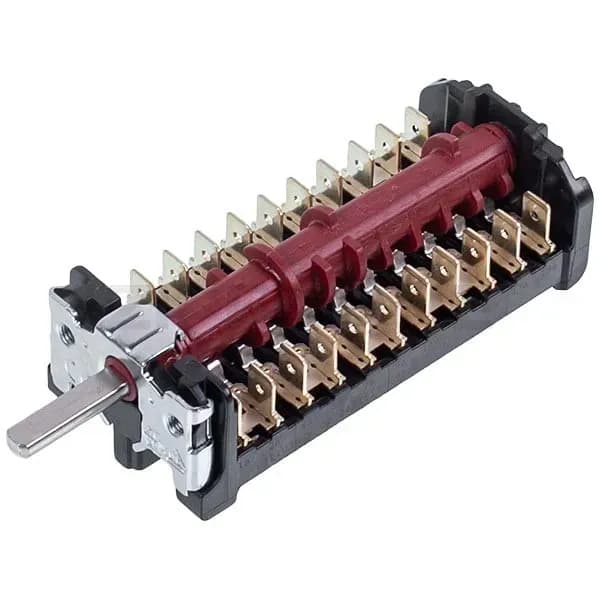 Prepínač do rúry 871103K – 7 pozícií, 23 mm hriadeľ, 150 °C