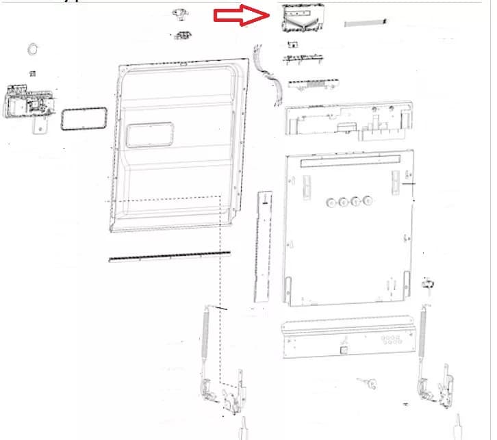 Naprogramovaný elektronický modul do umývačiek riadu Bauknecht 481010698543 – ORIGINÁL Whirlpool / Indesit