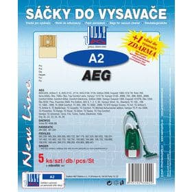 A 2 VRECKO DO VYSÁVAČA JOLLY (AEG: Gr. 22, 23, 24, 25, 26, Vampyr)