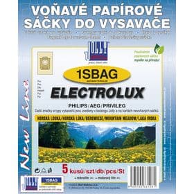 Vonné vrecká do vysávačov 1S BAG – Horská lúka Jolly (EAN 8595102331081)