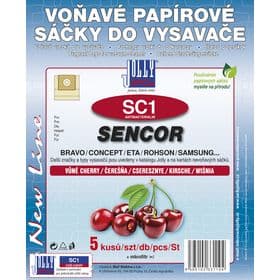 SC1 VYS. VRECKÁ ČEREŠŇA JOLLY – Voňavé papierové vrecká do vysávača