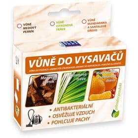 VÔŇA DO VYSÁVAČA CITRÓN.TRÁVA JOLLY – prírodný osviežovač a antibakteriálny filter