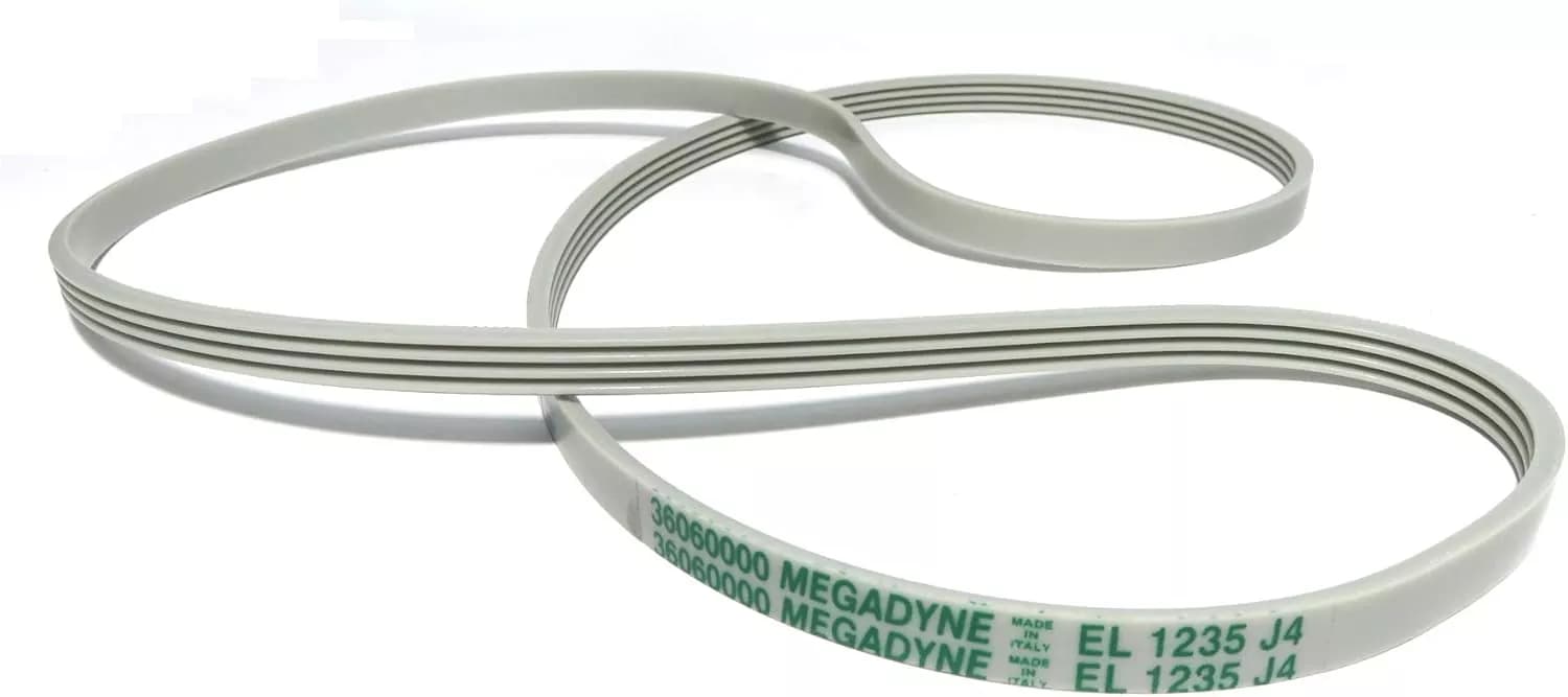 Remeň 1235 J4 (36060000) – hnací remeň pre práčky Siltal, Matsui, Kenwood