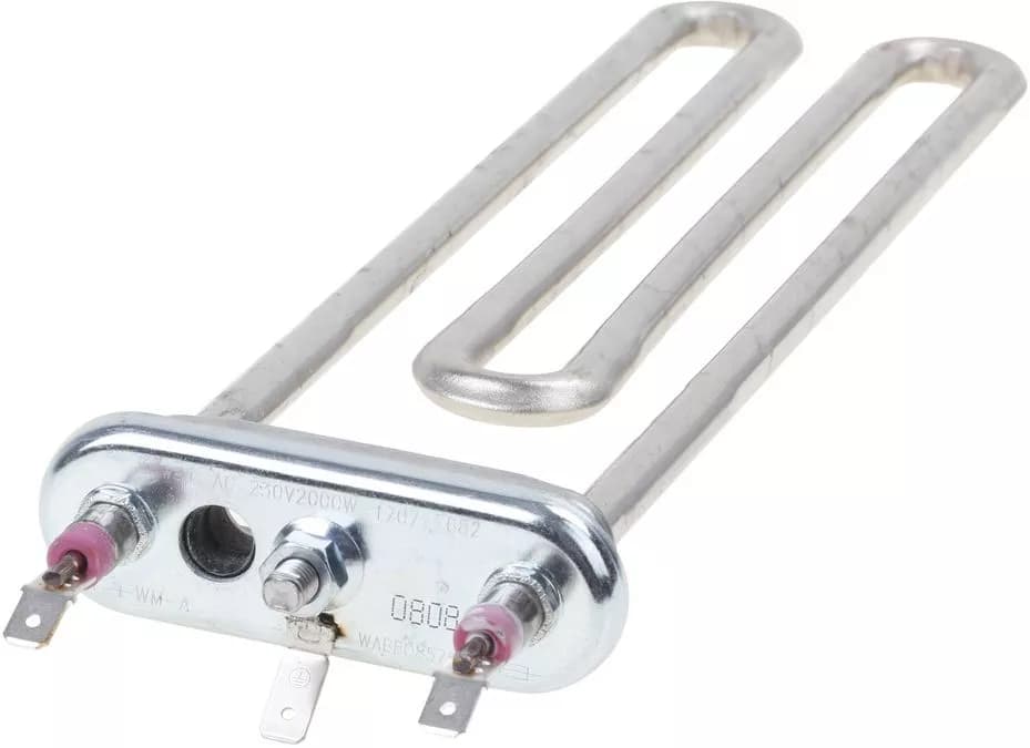 Teleso vykurovacie 240 x 65 mm / 24 x 6,5 cm do práčok Bosch Siemens (00649798)