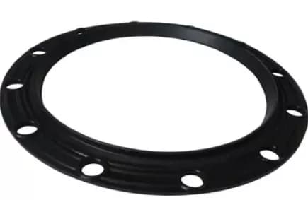 Tesnenie príruby k bojleru Dražice 6273129 | 230×210×3 mm | 12 otvorov