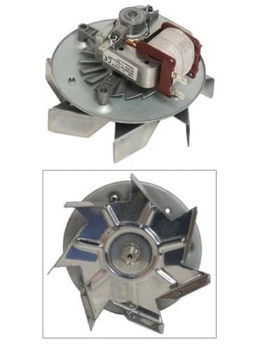 Univerzálny motor ventilátora horúceho vzduchu rúry pre sporáky Smeg - 699250029